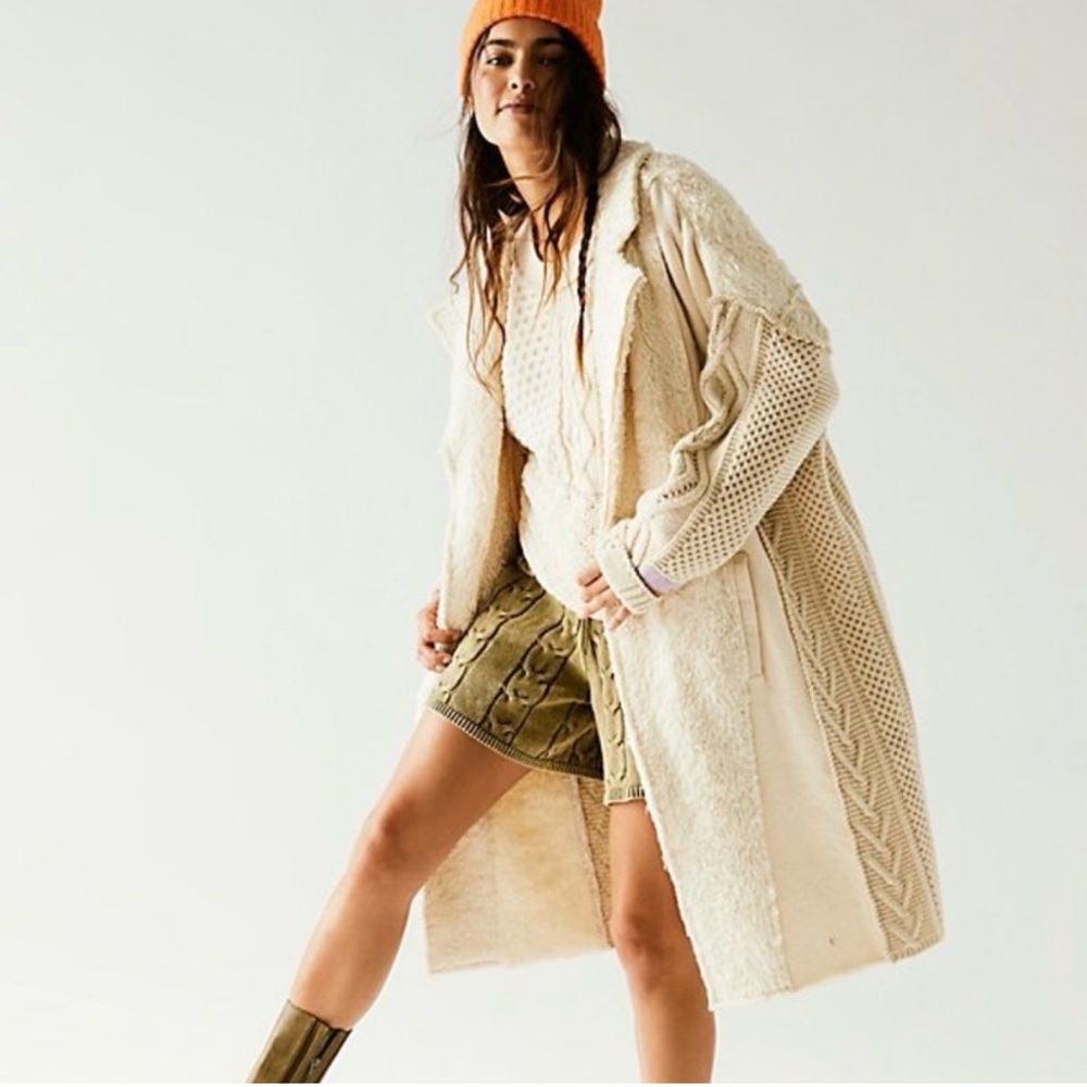 NWT Free People Care FP Wonder Cardi M-L